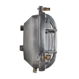 Bulkhead Outdoor & Bathroom Round Wall Light - 8 Inch