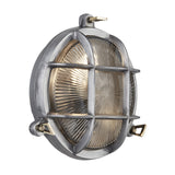 Bulkhead Outdoor & Bathroom Round Wall Light - 8 Inch
