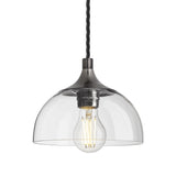 Chelsea Glass Dome Pendant - 8 Inch
