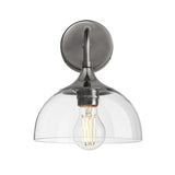 Chelsea Glass Dome Wall Light - 8 Inch