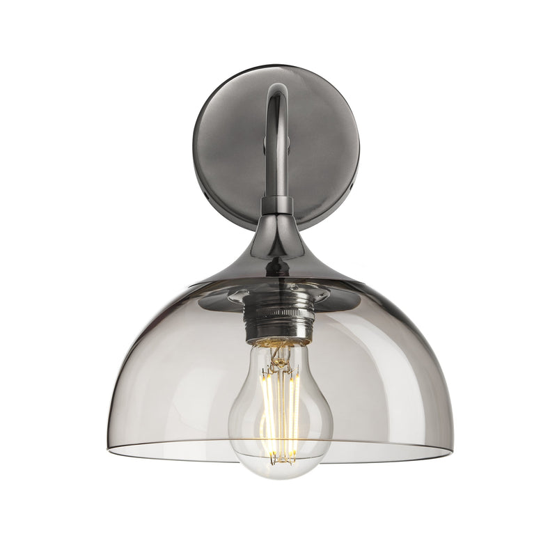 Chelsea Glass Dome Wall Light - 8 Inch