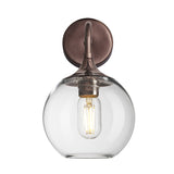 Chelsea Glass Globe Wall Light - 7 Inch