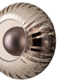 Chelsea Glass Round Diffuser Wall Light  - Mocha