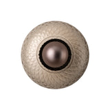 Chelsea Glass Round Diffuser Wall Light  - Mocha