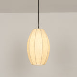 Chepstow Drop Paper Pendant Light - Ivory