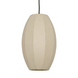 Chepstow Drop Paper Pendant Light - Ivory