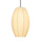 Chepstow Drop Paper Pendant Light - Ivory