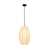 Chepstow Drop Paper Pendant Light - Ivory