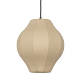 Chepstow Lantern Paper Pendant Light - Ivory