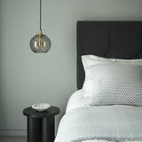 Chelsea Glass Globe Pendant - 7 Inch