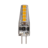 LED Silicone Non Dimmable Bulb - 2W 2 Pin Capsule G4 - Clear - Pack of 4