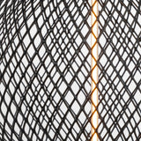 LED Metal Cage Single Filament Dimmable Bulb - 3.5W E27 - Black