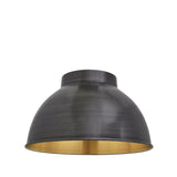 Brooklyn Dome Semi Flush Mount - 13 Inch