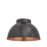 Brooklyn Dome Semi Flush Mount - 13 Inch