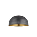 Brooklyn Dome Semi Flush Mount - 8 Inch
