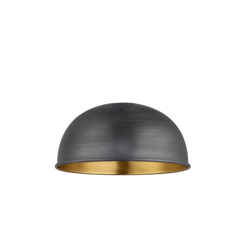 Brooklyn Dome Semi Flush Mount - 8 Inch