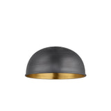 Sleek Dome Wall Light - 8 Inch