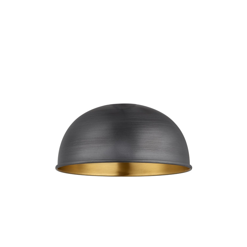 Sleek Dome Wall Light - 8 Inch