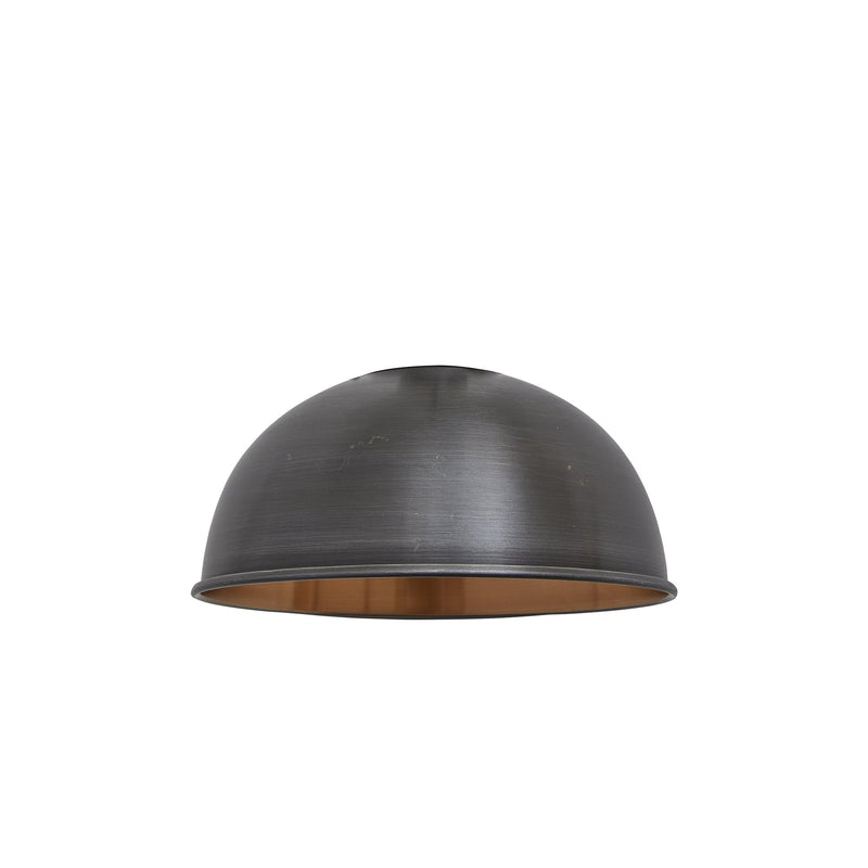 Brooklyn Dome Semi Flush Mount - 8 Inch