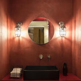 Bulkhead Outdoor & Bathroom Sconce Wall Light - 12 Inch