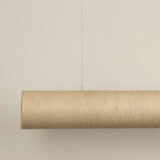 Epping Tube Paper Pendant Light - Ivory