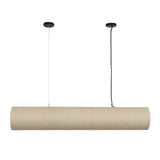 Epping Tube Paper Pendant Light - Ivory