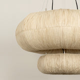 Epping Ring Paper Pendant Light - Ivory