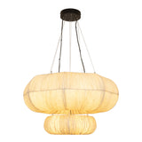 Epping Ring Paper Pendant Light - Ivory