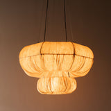 Epping Ring Paper Pendant Light - Ivory