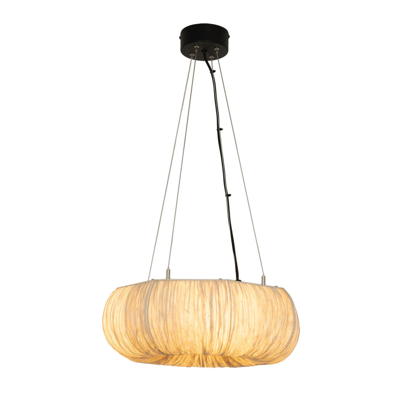 Epping Ring Paper Pendant Light - Ivory