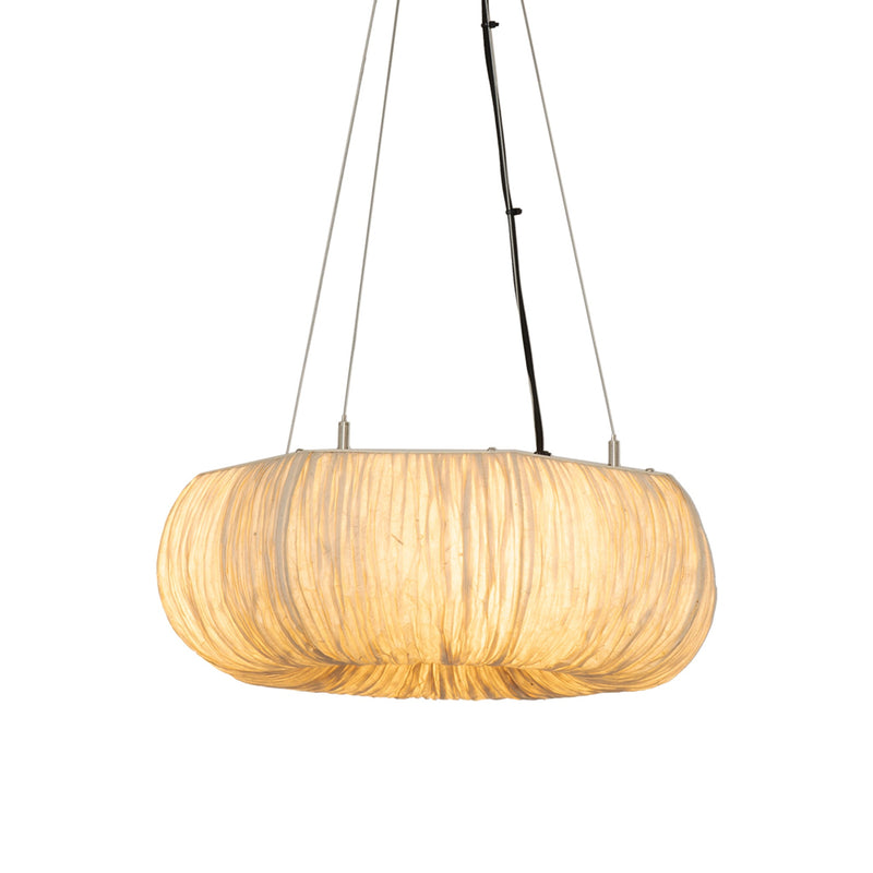 Epping Ring Paper Pendant Light - Ivory