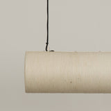 Epping Tube Paper Pendant Light - Ivory