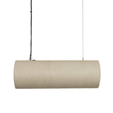Epping Tube Paper Pendant Light - Ivory