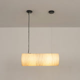 Epping Tube Paper Pendant Light - Ivory