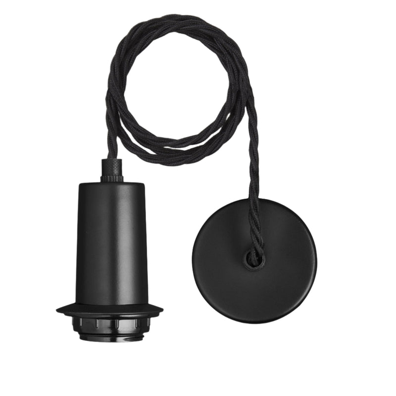 Sleek Flat Pendant - 8 Inch