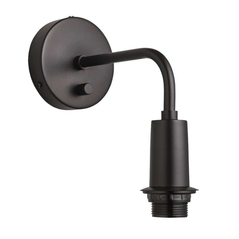 Sleek Opal Glass Dome Wall Light - 8 Inch