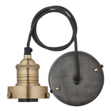 Brooklyn Glass Dome Pendant Light - 12 Inch