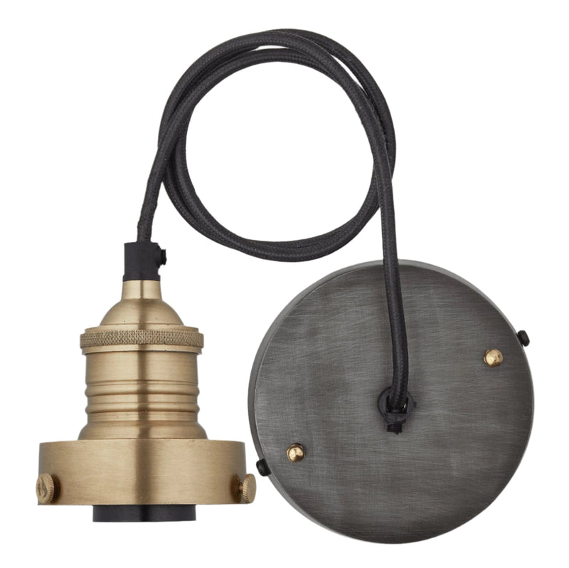 Brooklyn Glass Dome Pendant Light - 12 Inch