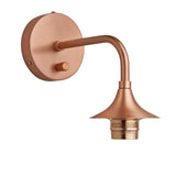 Chelsea Opal Glass Dome Wall Light - 8 Inch