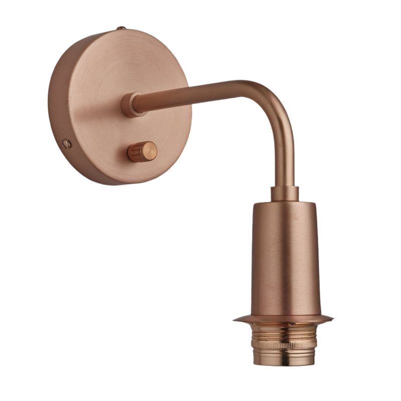 Sleek Opal Glass Dome Wall Light - 8 Inch