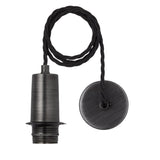 Sleek Flat Pendant - 8 Inch
