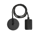 Knurled Edison Pendant Light - 1 Wire
