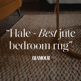 Hale Hand Woven Jute Rug - Natural & Cream