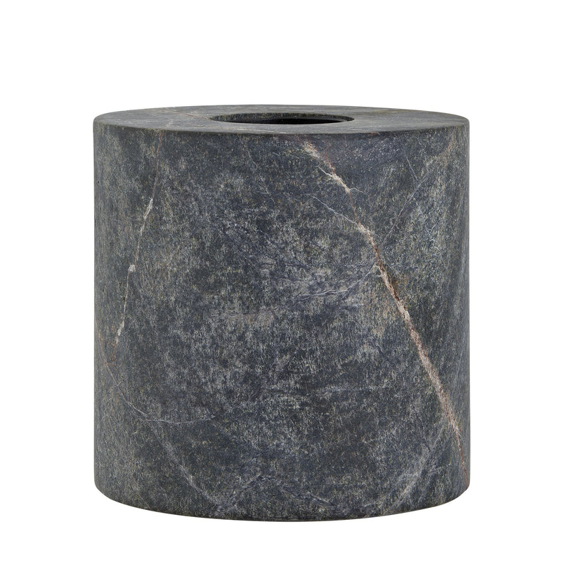 Marble Edison Cylinder Table Lamp - Green