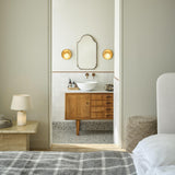 Alabaster Stone Dual Lit Table Lamp