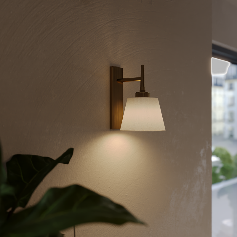 Henley Wall Light - Natural Cotton Shade