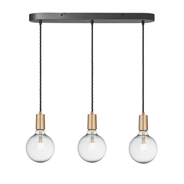 Sleek Edison Cluster Lights - Wire
