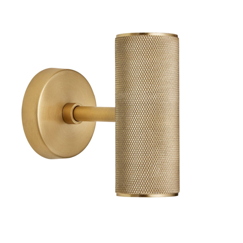 Knurled Edison Double Wall Light