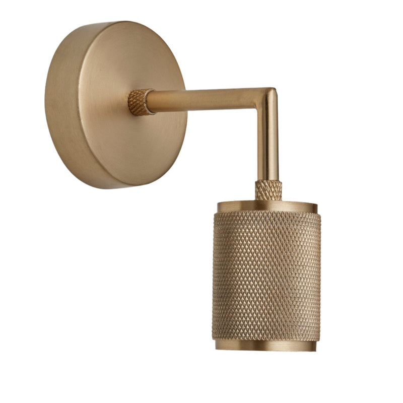 Knurled Edison Wall Light