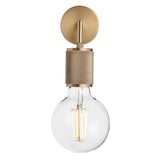 Knurled Edison Wall Light